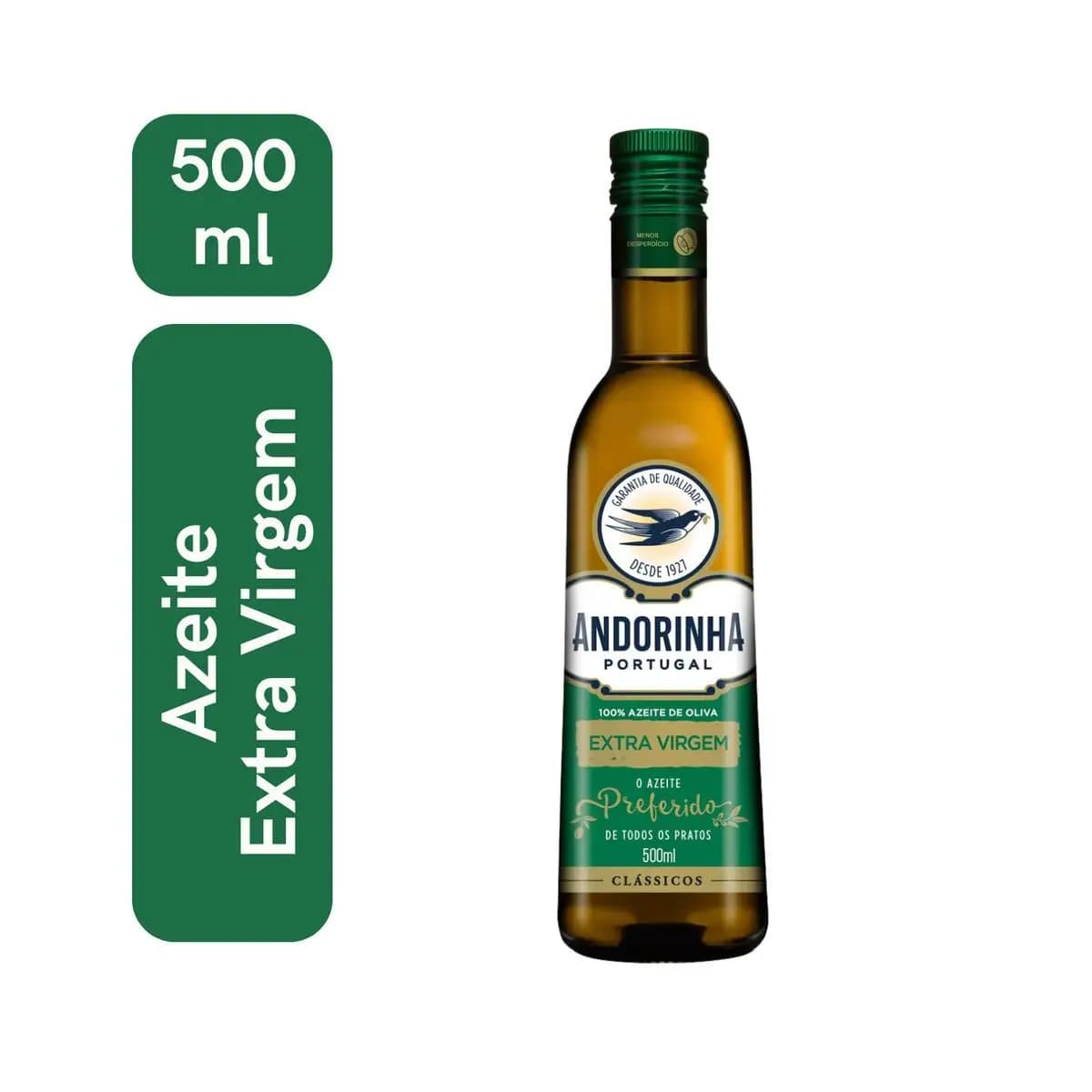 Azeite Extra Virgem Andorinha 500ml Clássicos Dia a Dia