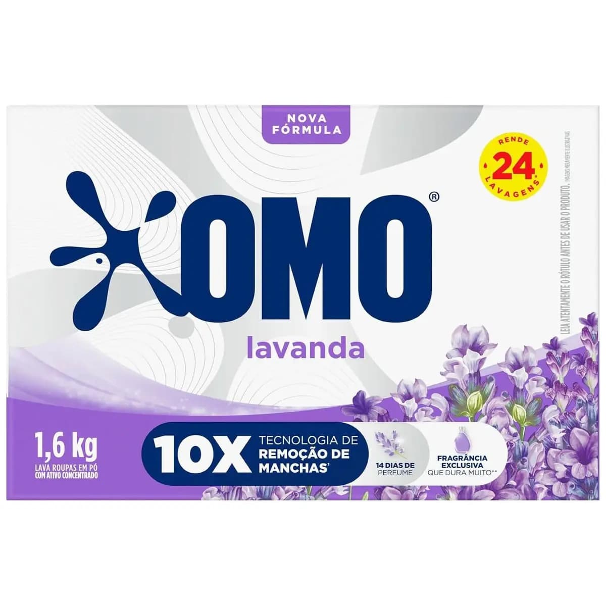 OMO Sabão Em Pó Omo Lavanda Edição Especial 1.6Kg