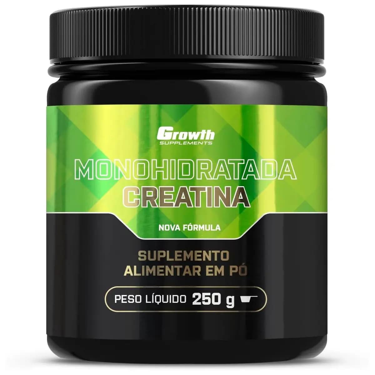 Growth Supplements - Creatina Monohidratada 250g - Growth Supplements - Sem sabor em pó