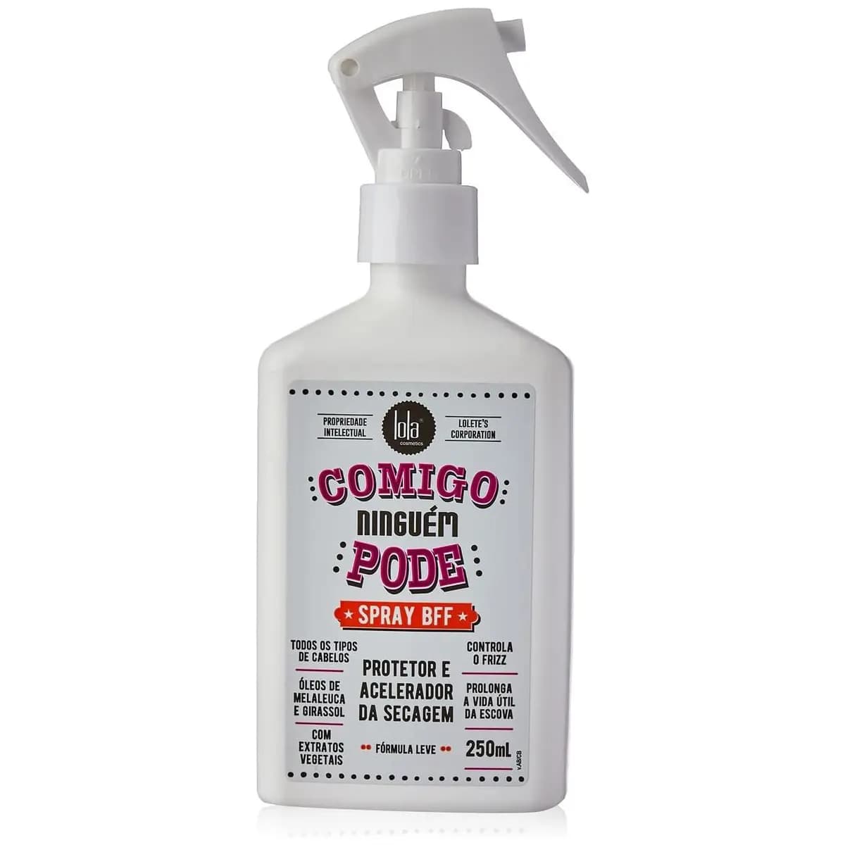 Comigo Ninguém Pode Spray Protetor 250ml , Lola Cosmetics