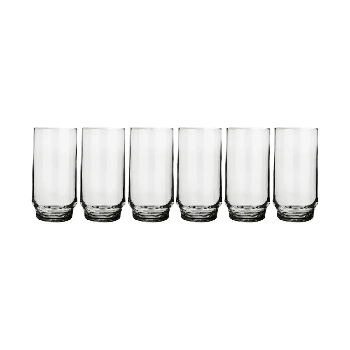 Conjunto de Copos Lights em Vidro 300 ml 6 Peas Nadir