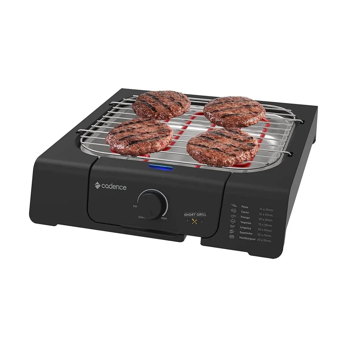 Churrasqueira Elétrica Cadence Short Grill - 127V