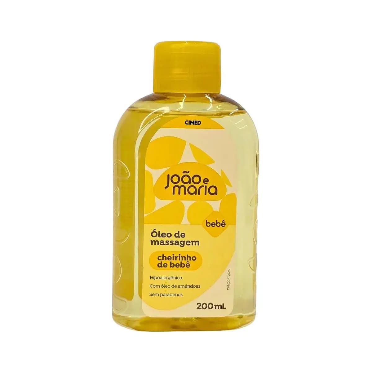 Óleo de Massagem João e Maria Cheirinho de Bebê 200ml