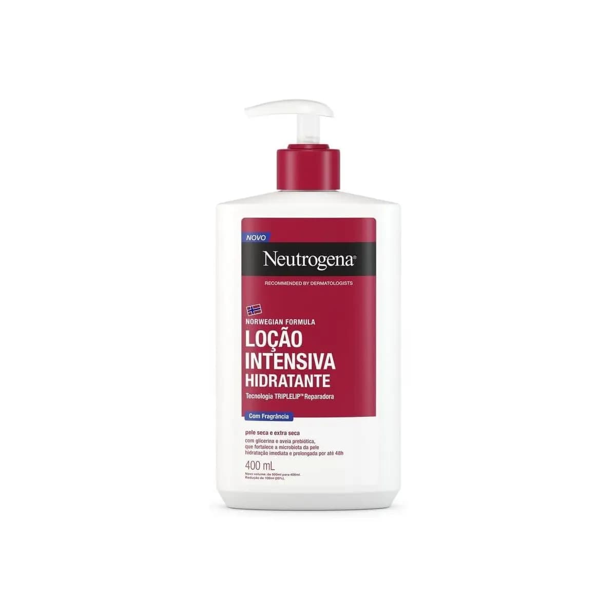 Hidratante Corporal Neutrogena Norwegian Intensivo, Com Fragrância, 400ml