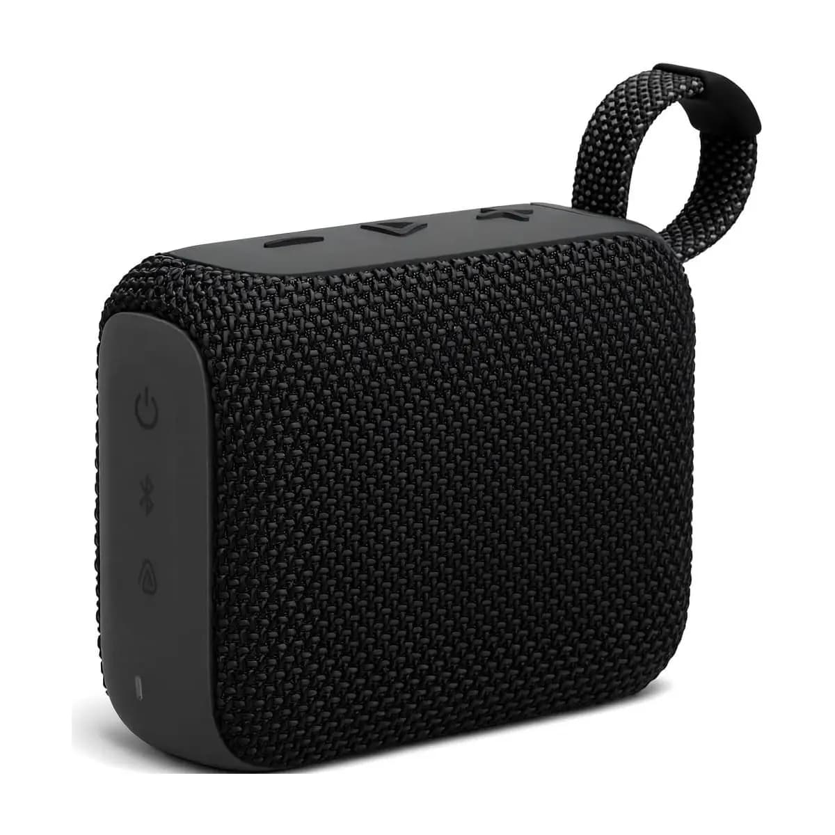 Caixa de Som Portátil GO 5W, Caixa de Som Bluetooth, Conexão USB, Cartão de Memória, Cabo P2, Som Limpo e Potente, Perfeita Para Viagens, Festas, Praia, Botões de Controle, Impermeável, Som Alto