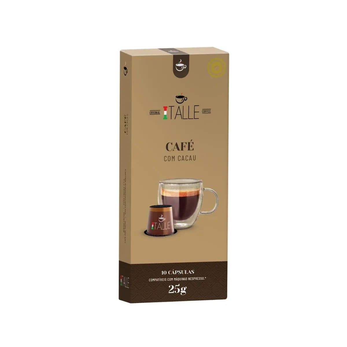 Capsulas Nespresso Café Chocolate Cacau 10 Capsulas