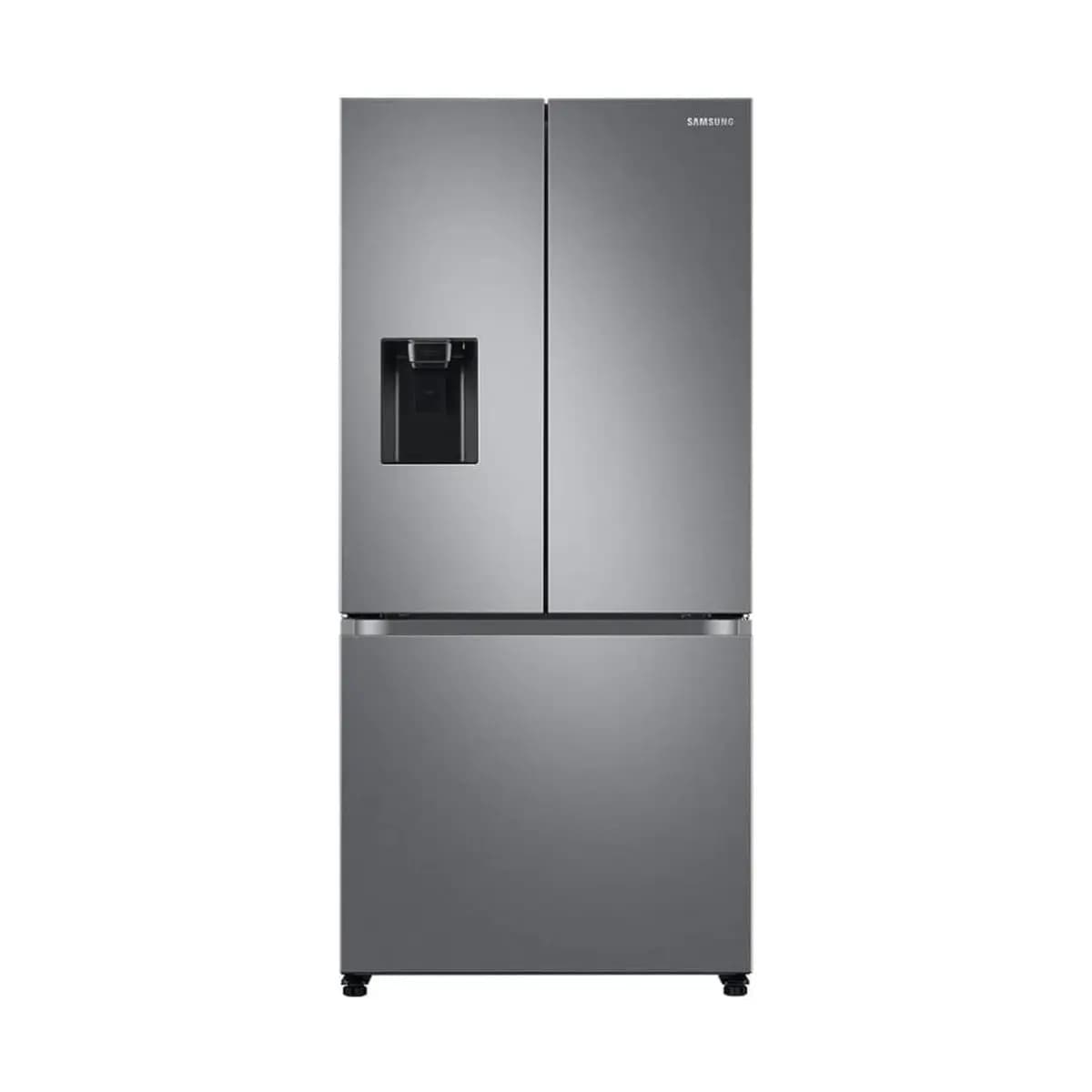 Geladeira Samsung RF49A Inverter Frost Free 3 Portas com Dispenser de Água 549L Inox Look 220V