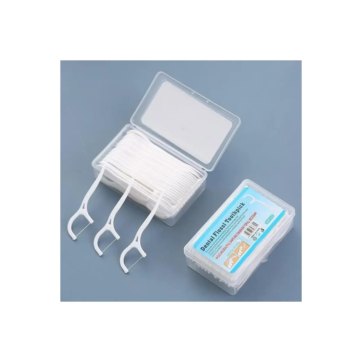 KIT 50/100/200/300 Fio Dental Infantil em Formato de Arco Ultra Fino para uma Limpeza Eficaz