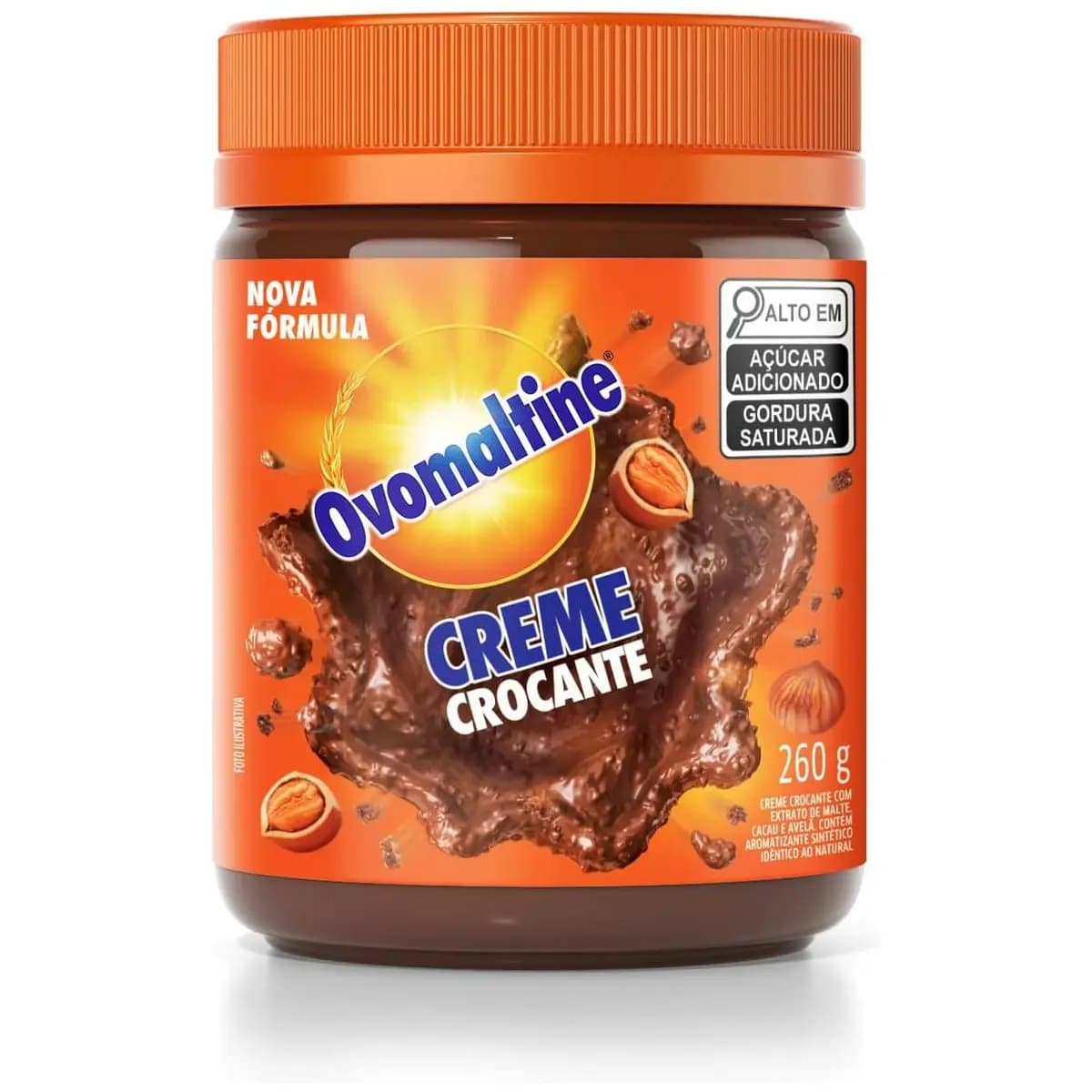 Creme Crocante Ovomaltine Pote 260g