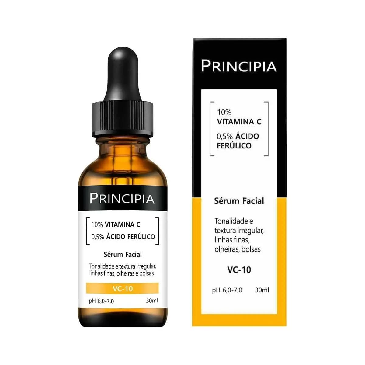 Sérum Vitamina C 10% + Ácido Ferúlico VC-10 - Antioxidante com 30ml