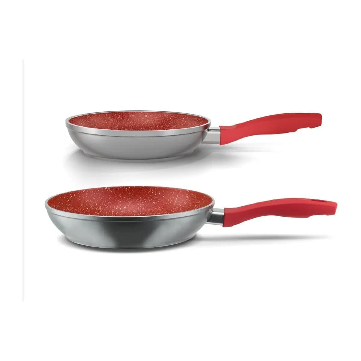 Conjunto de Panelas Philco Antiaderente com revestimento Redstone PKT419 2 Peças
