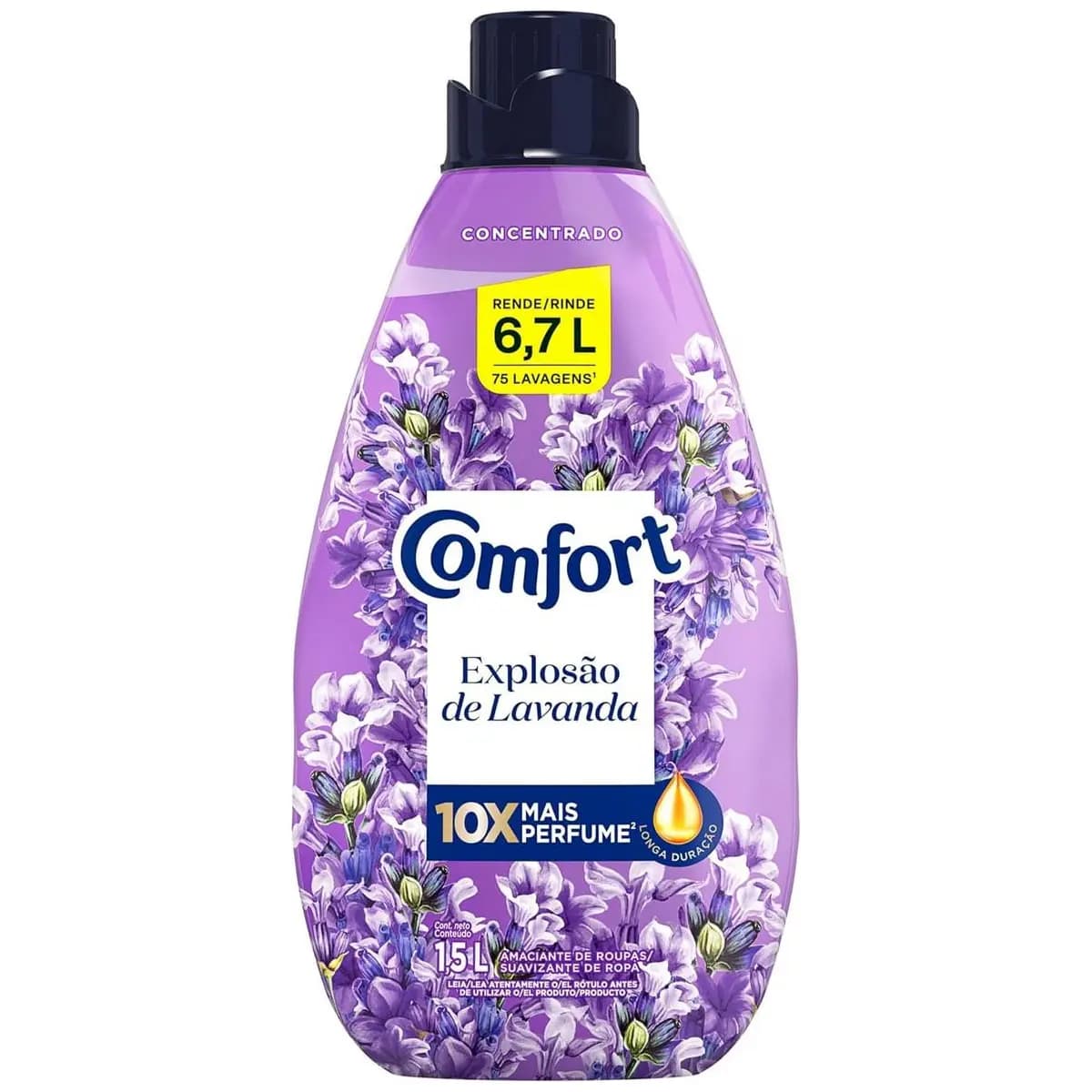 Comfort Amaciante Concentrado Lavanda 1,5L