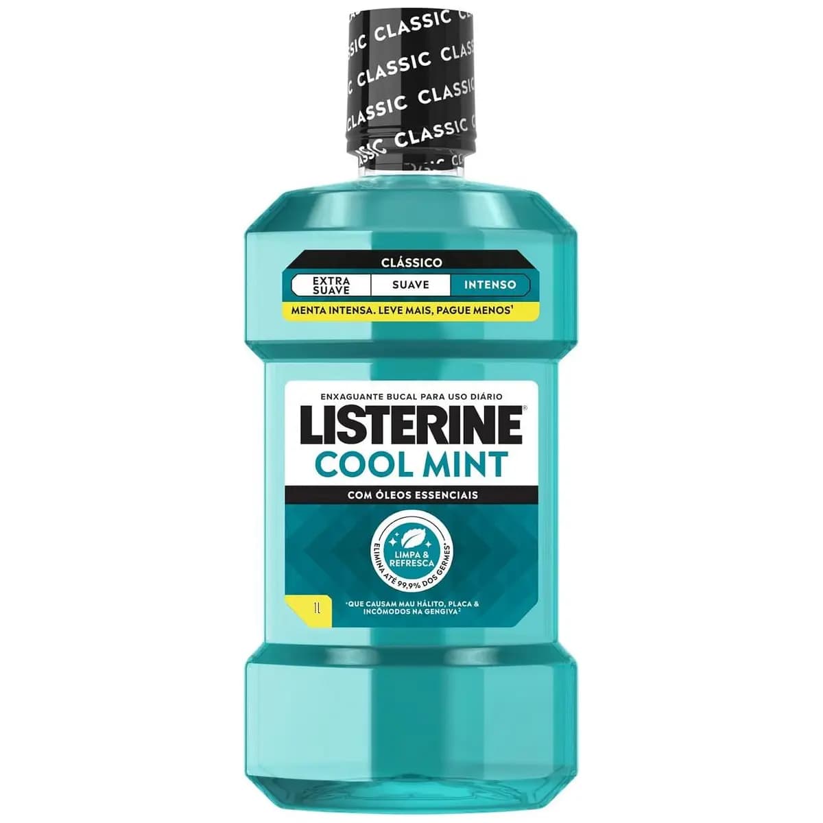 Enxaguante Bucal Cool Mint Listerine, Menta, 1L
