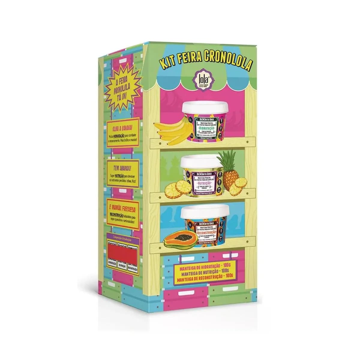 Kit Feira Cronolola Lola Cosmetics