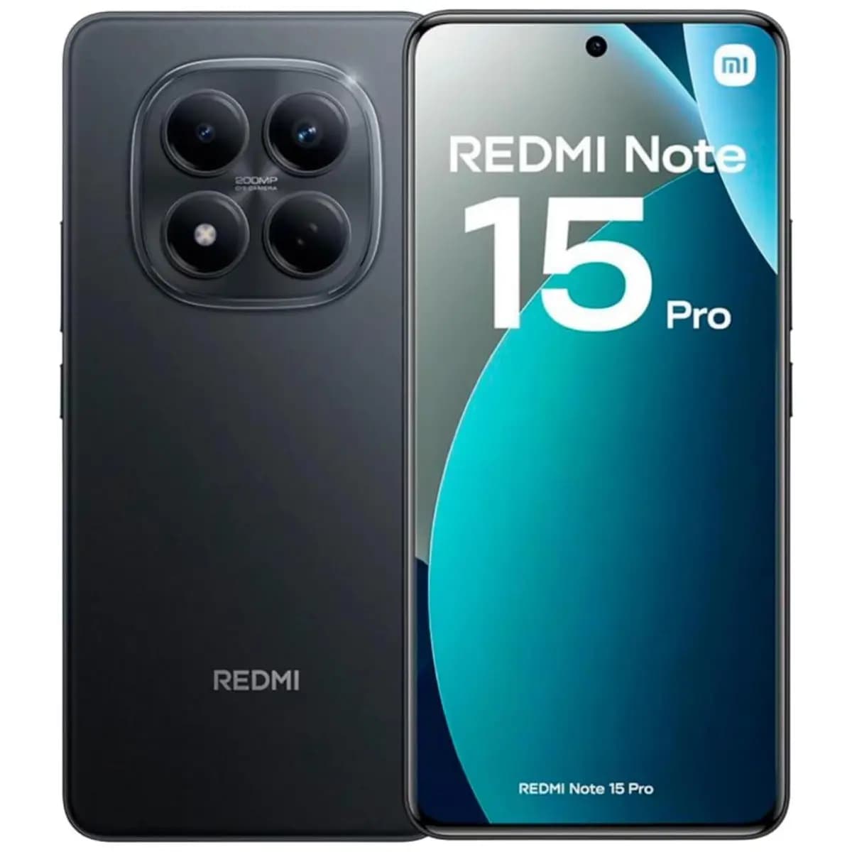 Smartphone Xiaomi Redmi Note 15 Pro 5G 512GB - 8GB Ram (Preto) | AMOLED 120Hz, Câmera 200MP e Bateria 5110mAh com 67W