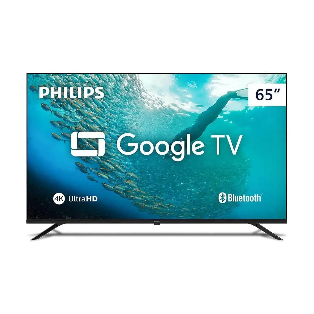 PHILIPS, Smart TV, 65'' 4K UHD, 65PUG7019/78, Google TV, Comando de Voz, HDR