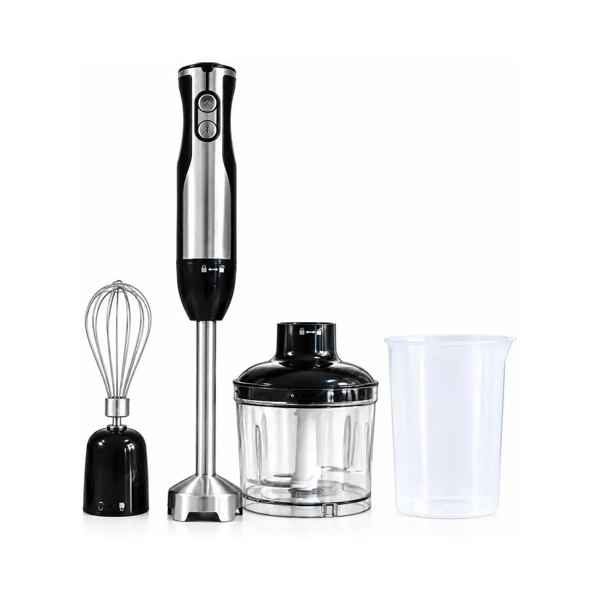 Mixer 4 em 1 850W com Turbo Processador Batedor Copo 1,1L Lâminas Inox 220V