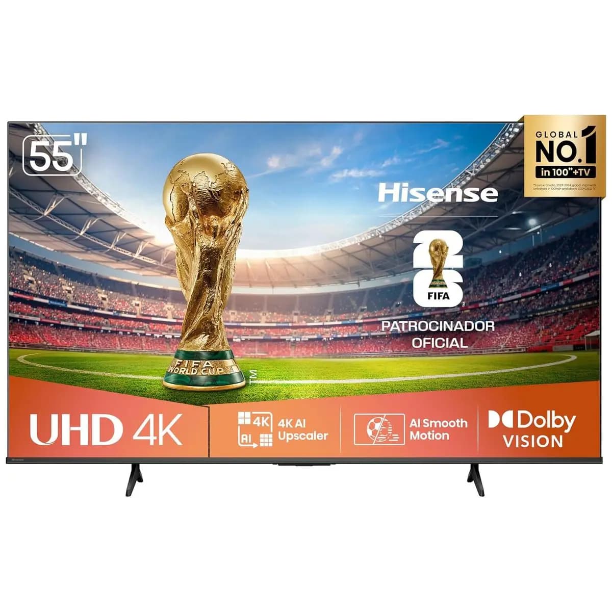 Hisense Smart TV 4K 55" Polegadas 55A6NV