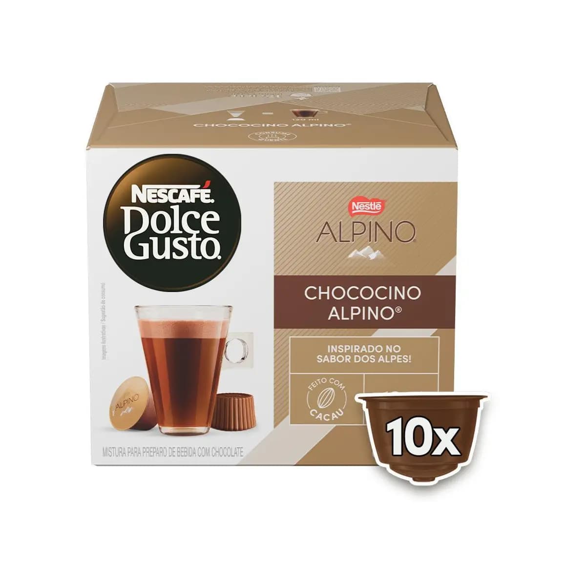 NESCAFÉ DOLCE GUSTO Alpino 10 cápsulas