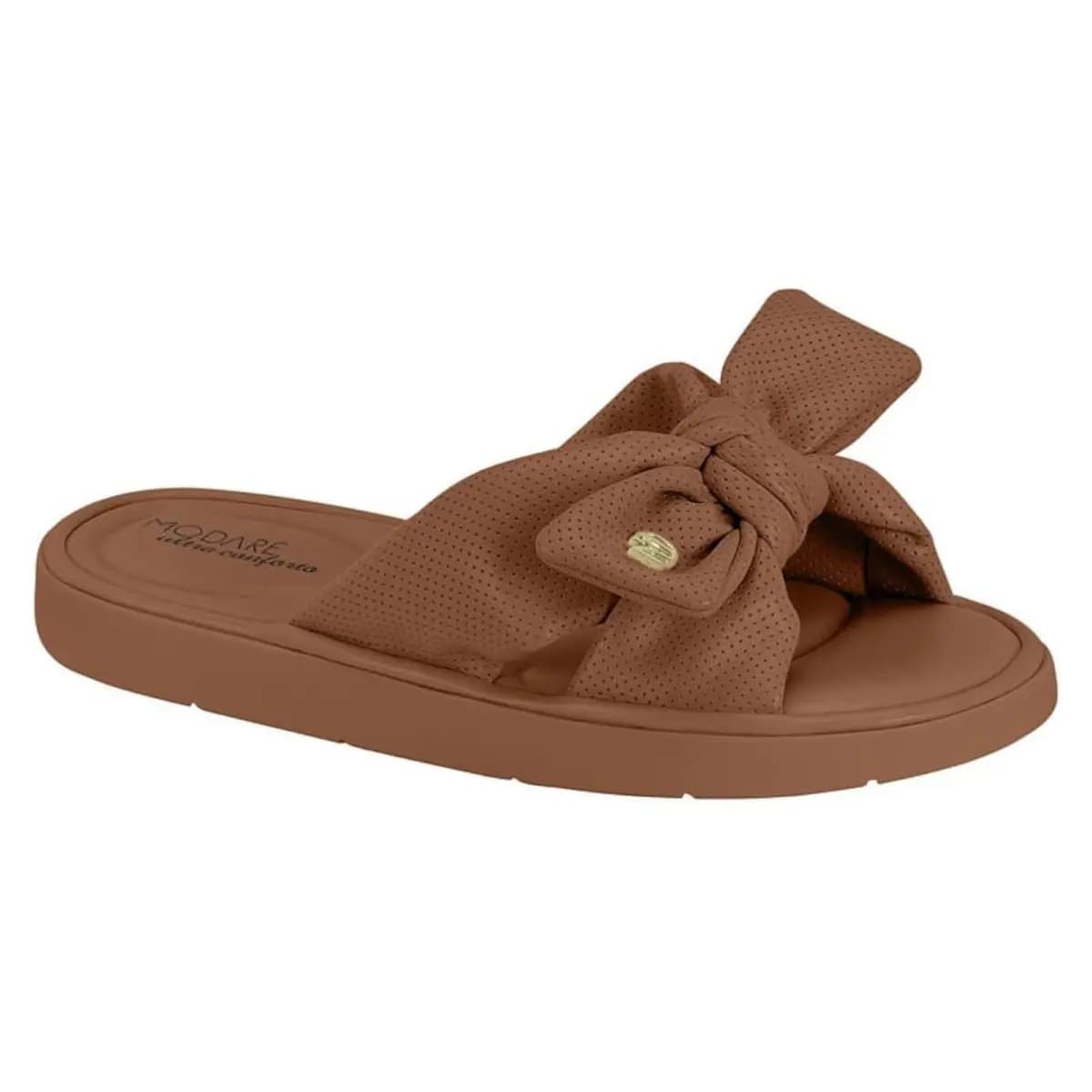 Chinelo Modare Feminino Nubuck Ultra Soft com Laço