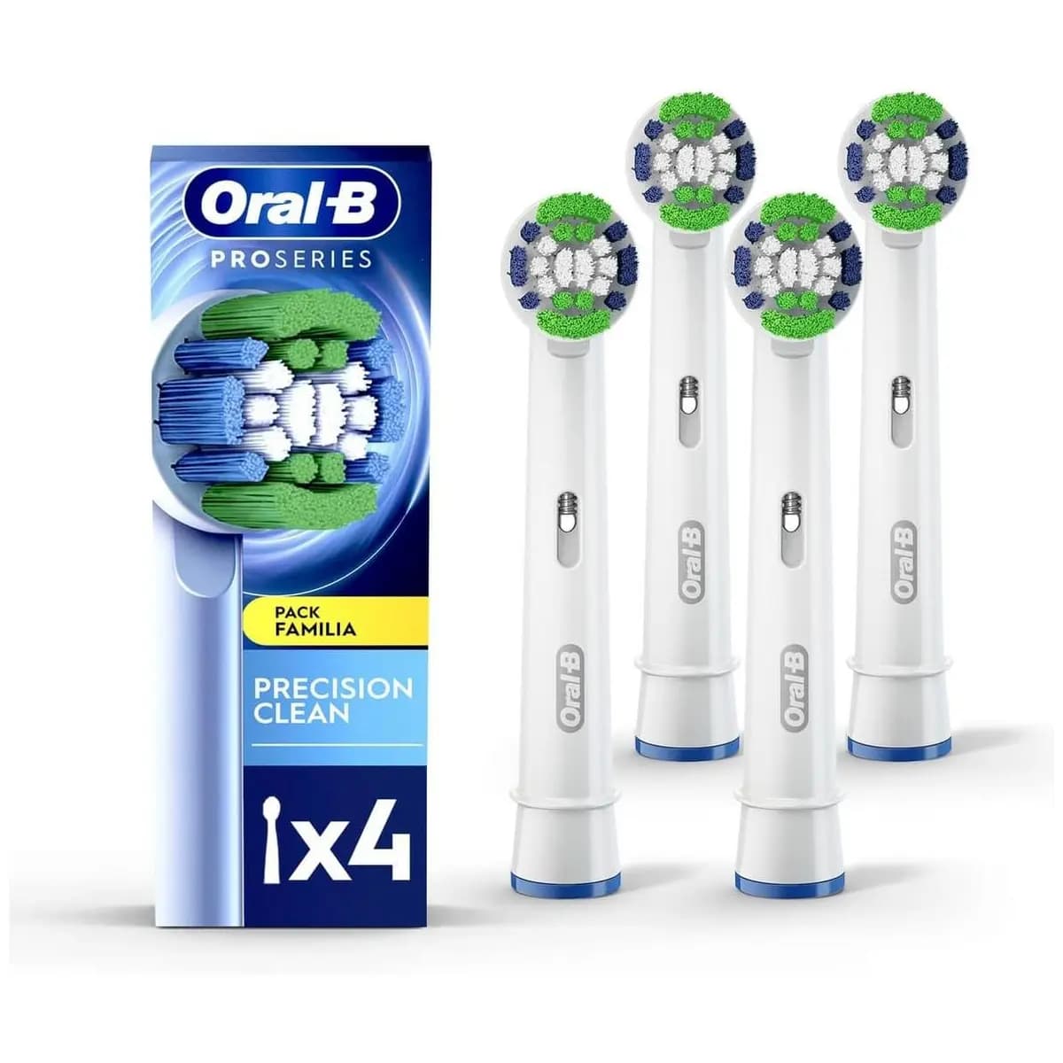 Oral-B Refil para Escova Elétrica Precision Clean, 4 Unidades