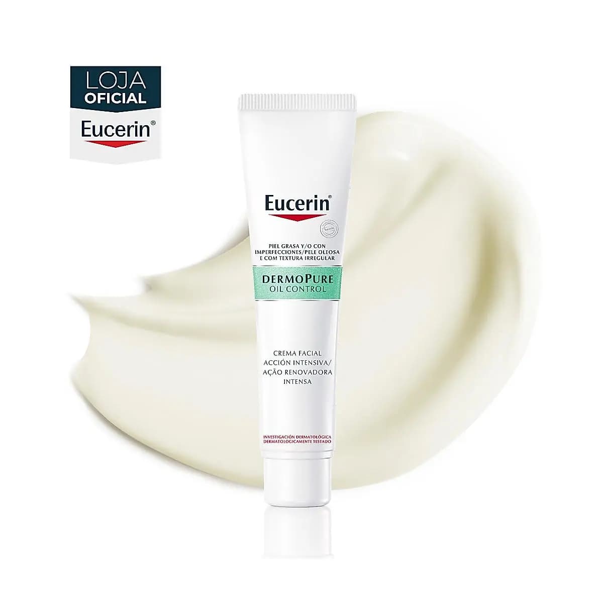 EUCERIN Creme Facial Antiacne Ação Renovadora Intensa Dermo Pure 40ml