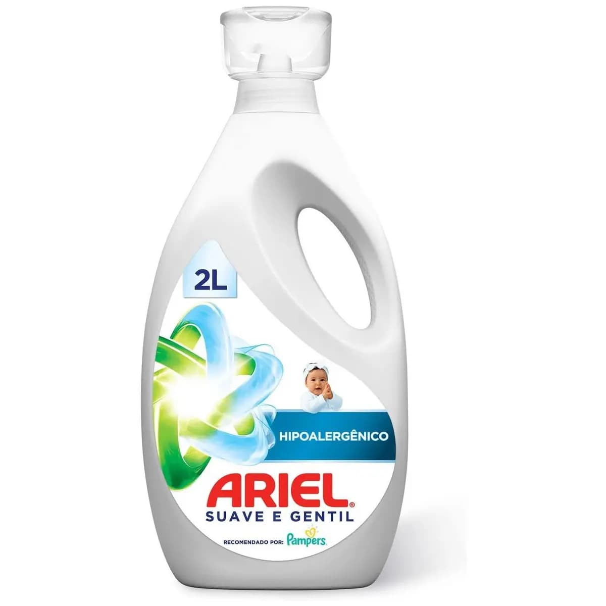 Ariel Sabão Líquido Suave e Gentil 2L