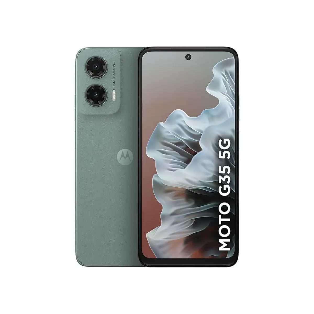 Smartphone Motorola Moto g35 5G - 256GB 12GB (4GB RAM+8GB Ram Boost) e Camera 50MP com AI NFC Tela 6.7" com Superbrilho - Cinza Vegan Leather