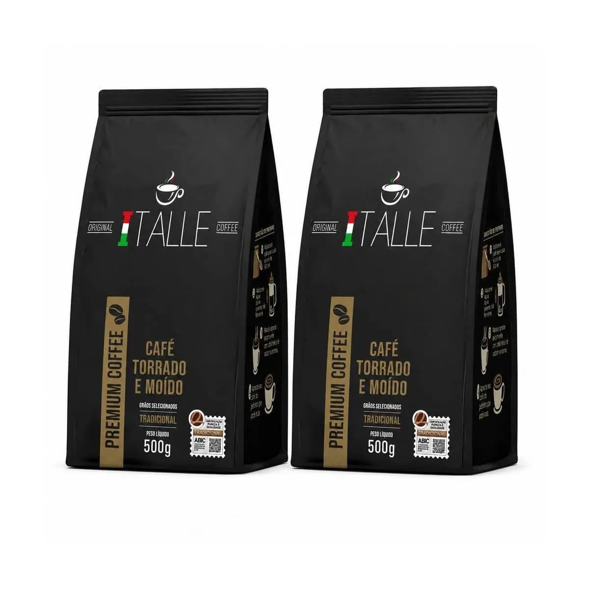 Café Torrado E Moído Café em Pó Café Tradicional Moido 1 Kg