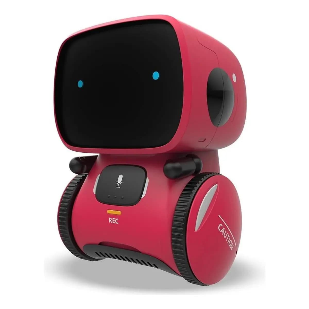 Robô De Controle De Voz Interativo Para Crianças Inteligente (Vermelho)