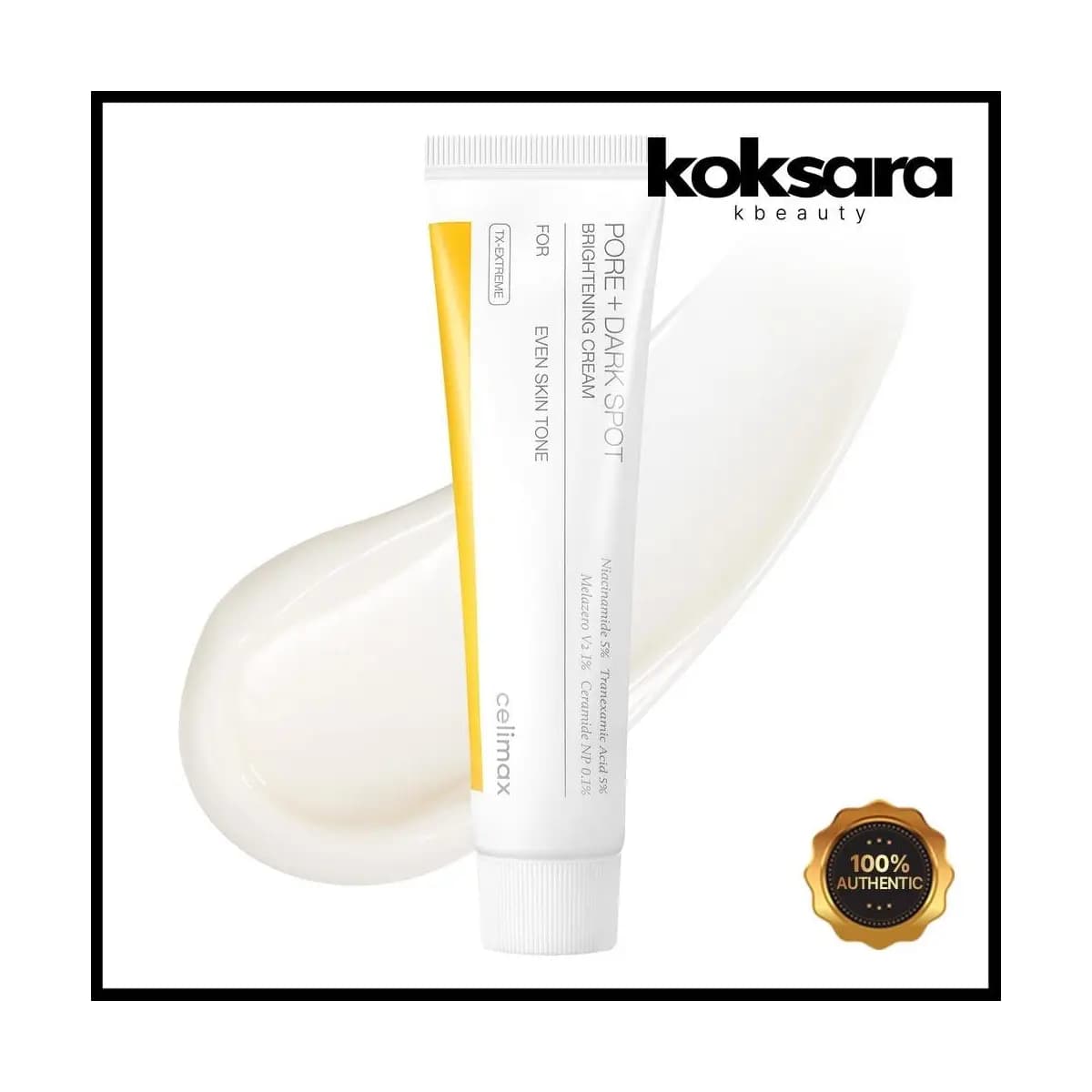 Celimax Brightening Pore+ Dark Spot Cream 35ml, 7ml