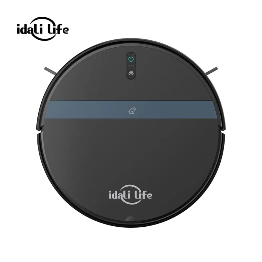 Aspirador de Pó Para Casa Robô Inteligente Com Sensores Anti- queda IDALI LIFE