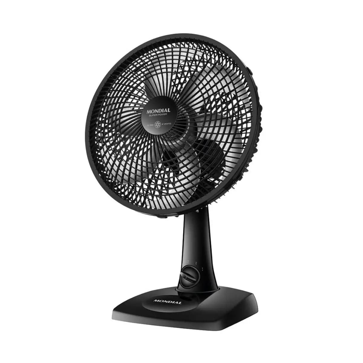 Ventilador de Mesa 30CM Super Power VSP30B 6 Pás 3 Velocidades Mondial