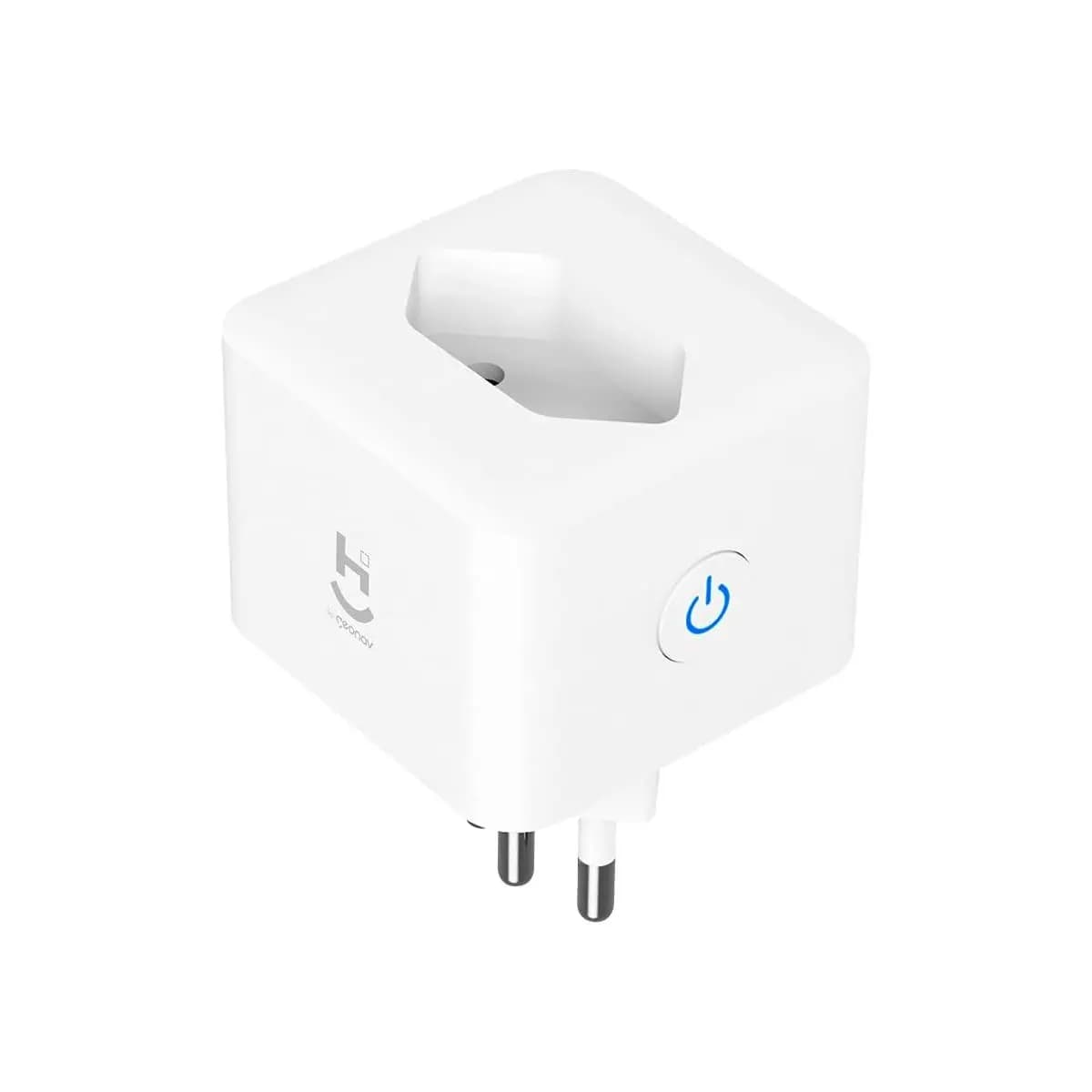 Hi by Geonav Adaptador de Tomada Inteligente, Smart 10A, Wi-Fi, via Aplicativo, Bivolt, HITM10A, compatível com Alexa e Google, Branco