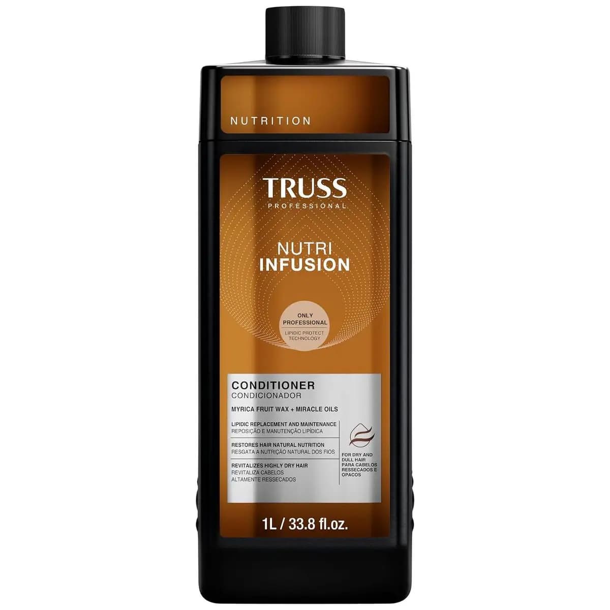 Truss Refil Condicionador Nutri Infusion | Nutrição Profunda e Brilho Excepcional | 1L