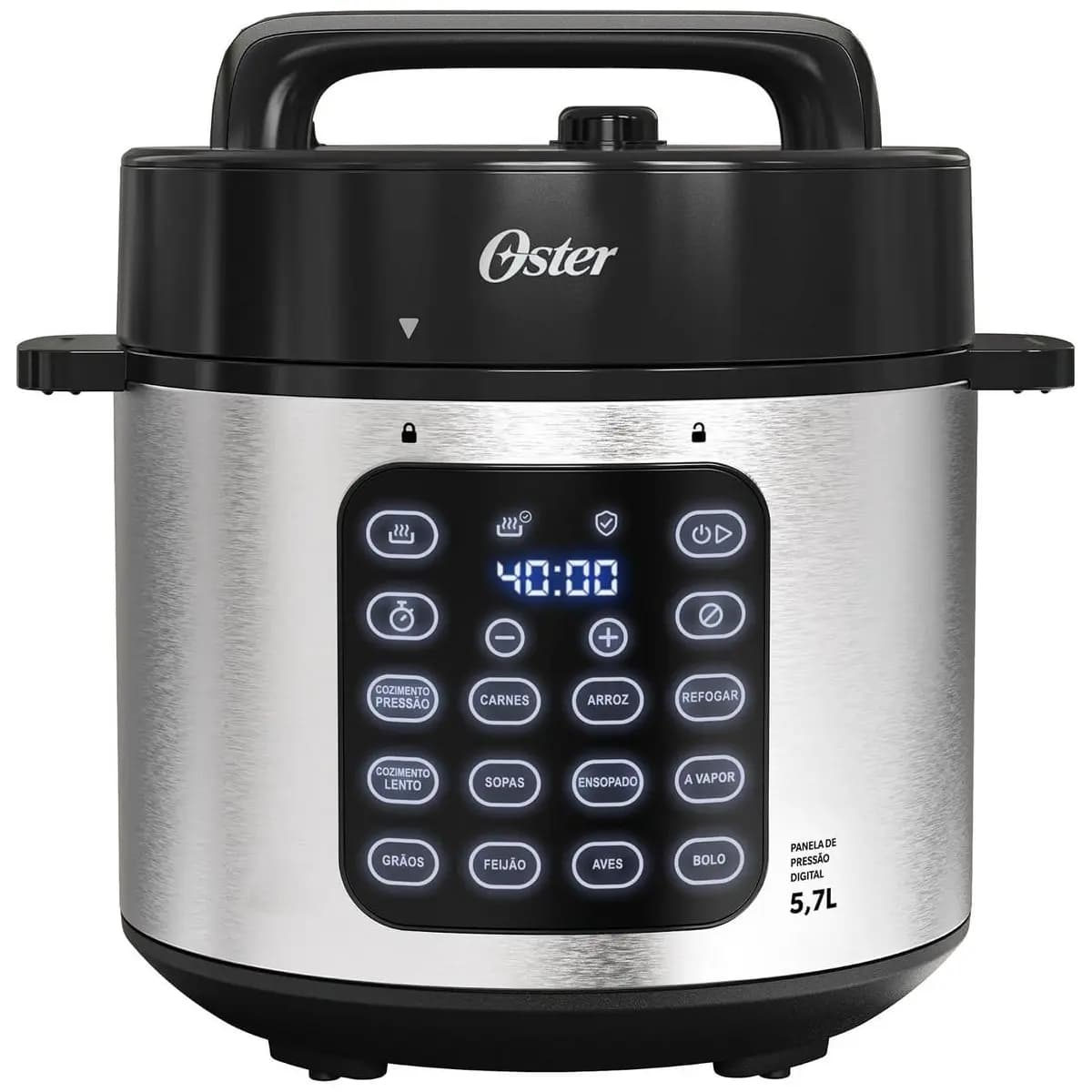 Panela de Pressão Elétrica Digital 5,7L Oster - 127V