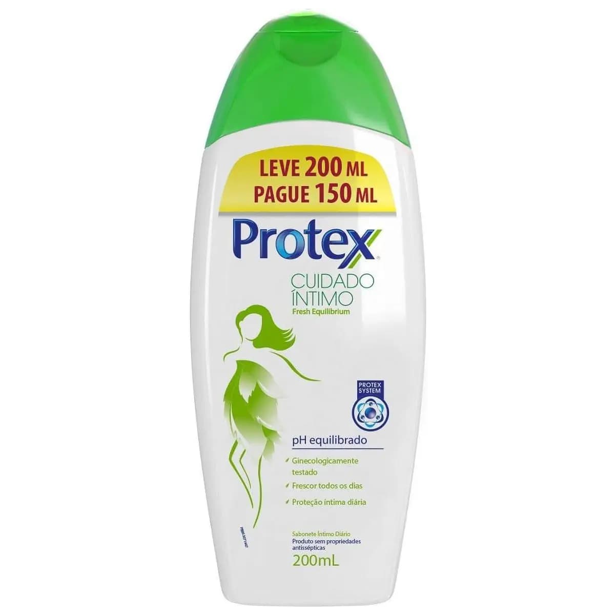 Protex Fresh Equilibrium Sabonete Líquido Íntimo, Leve 200ml Pague 150ml