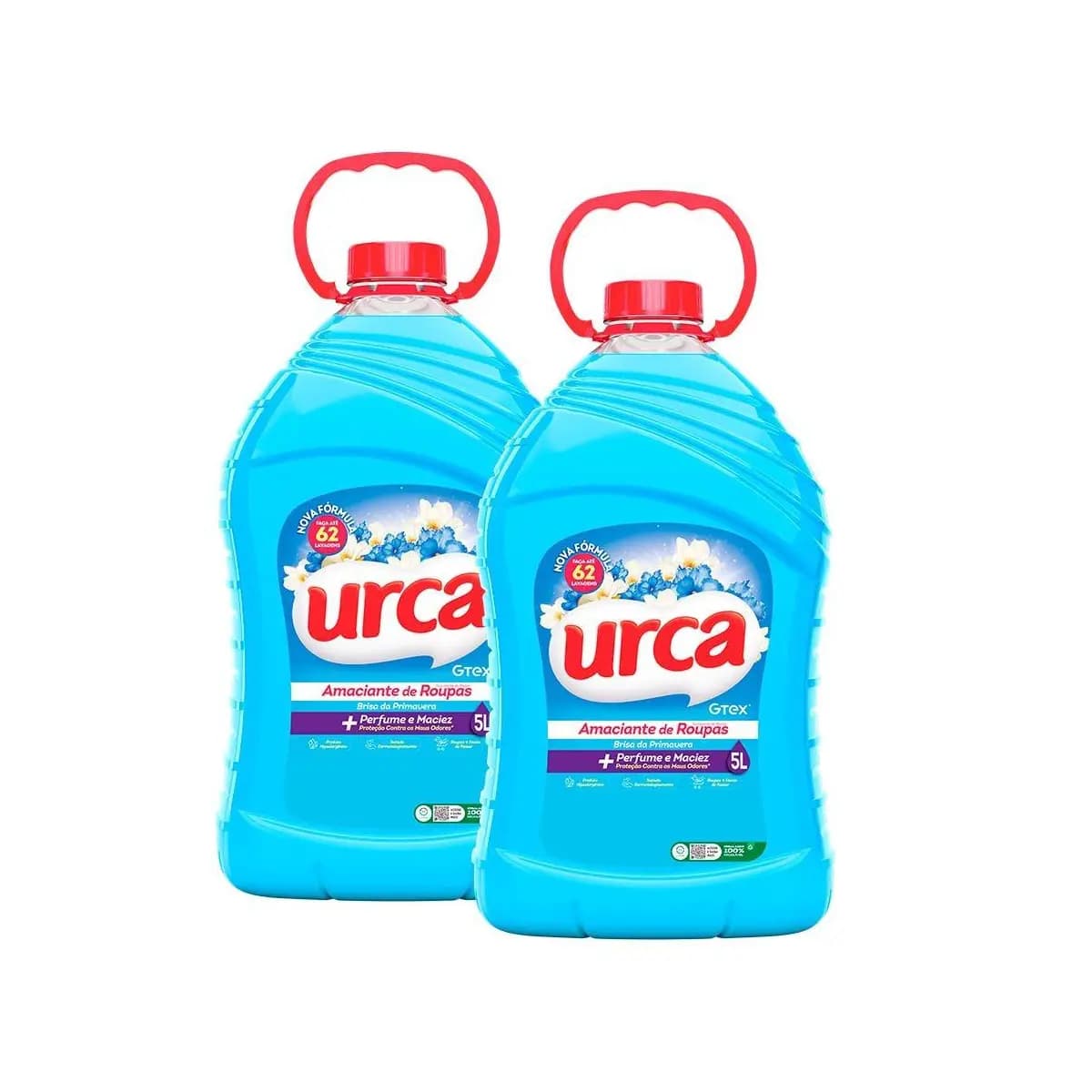 Kit 2 Amaciantes Urca Brisa Azul - 5l