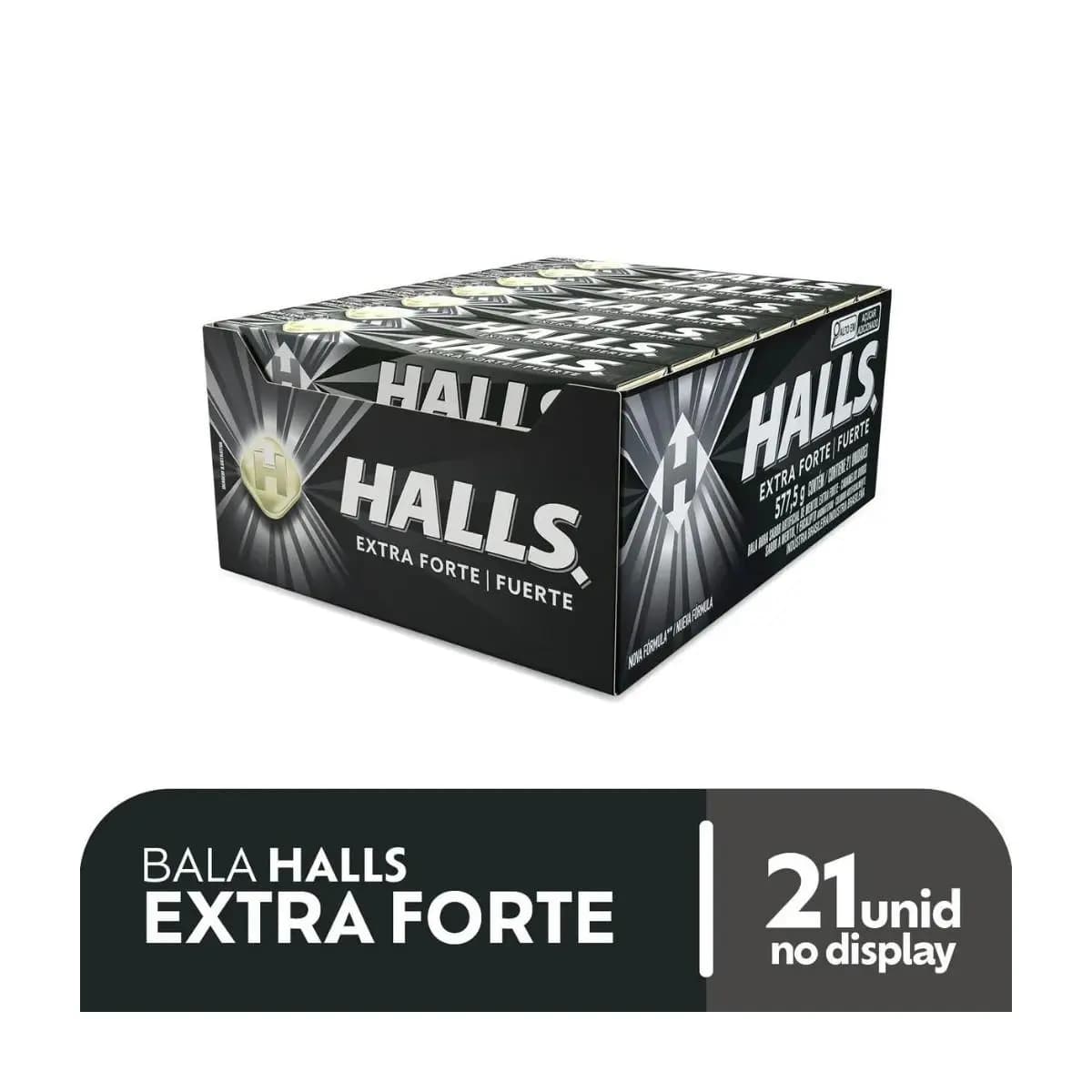Drops Halls 21un Mdlz Extra Forte