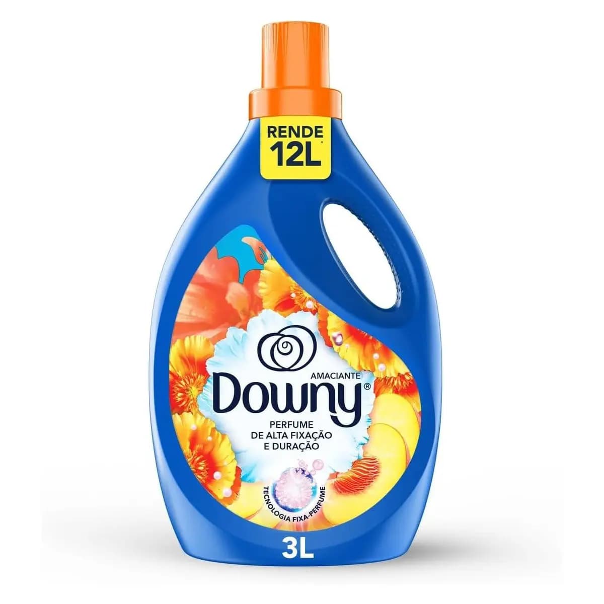 Downy Verão Tropical Amaciante Líquido Concentrado 3L (Rende 12L)