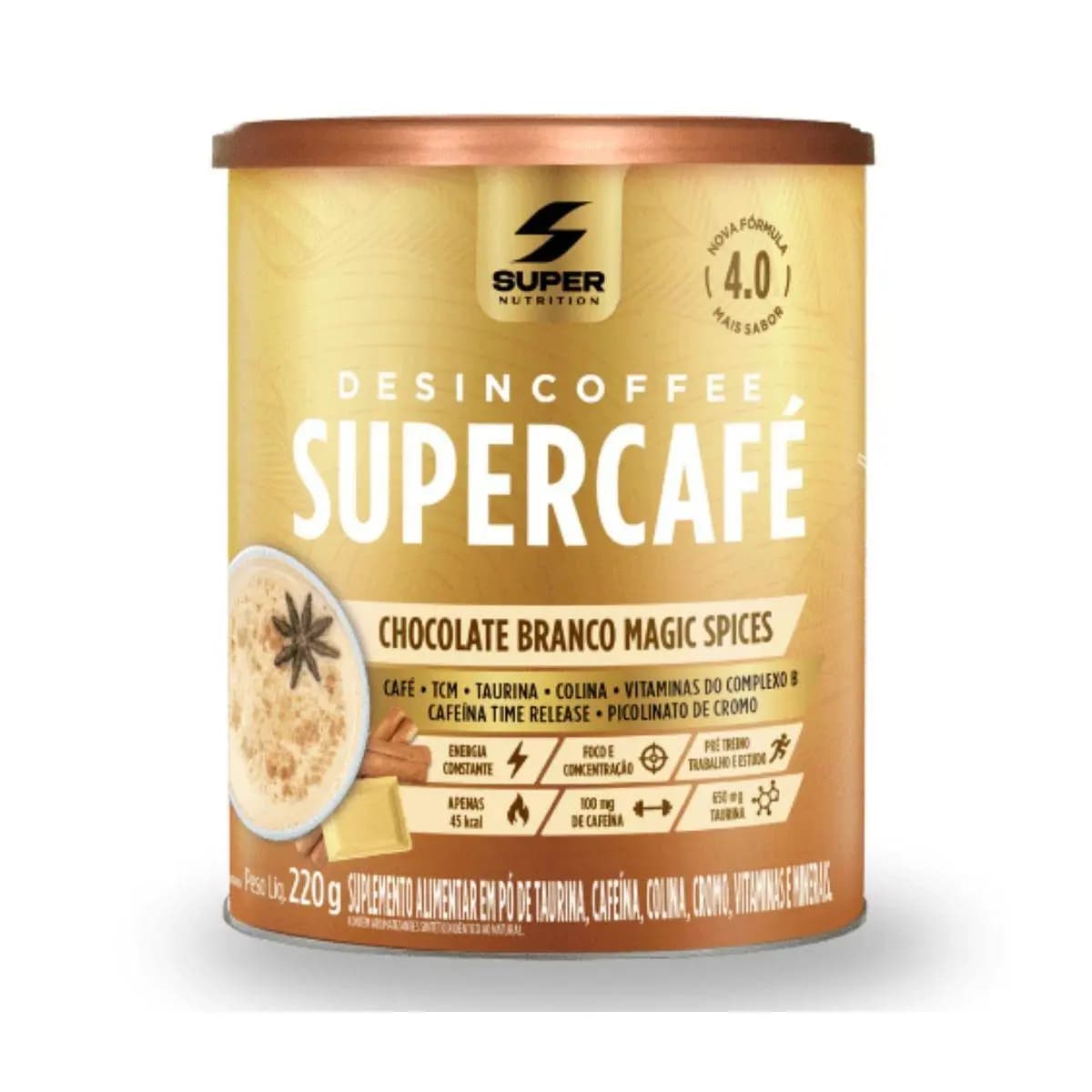 Supercafe Desincoffee 220G Super Nutrition