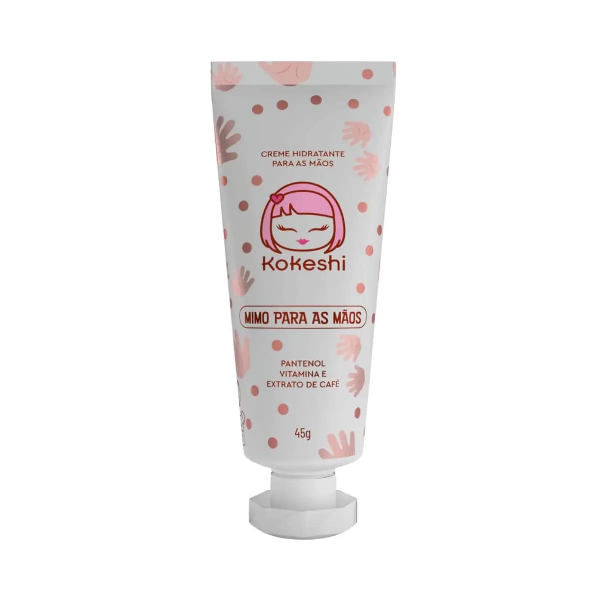 Creme Hidratante para as Mãos e Cutículas Kokeshi Maciez e Hidratação 45g