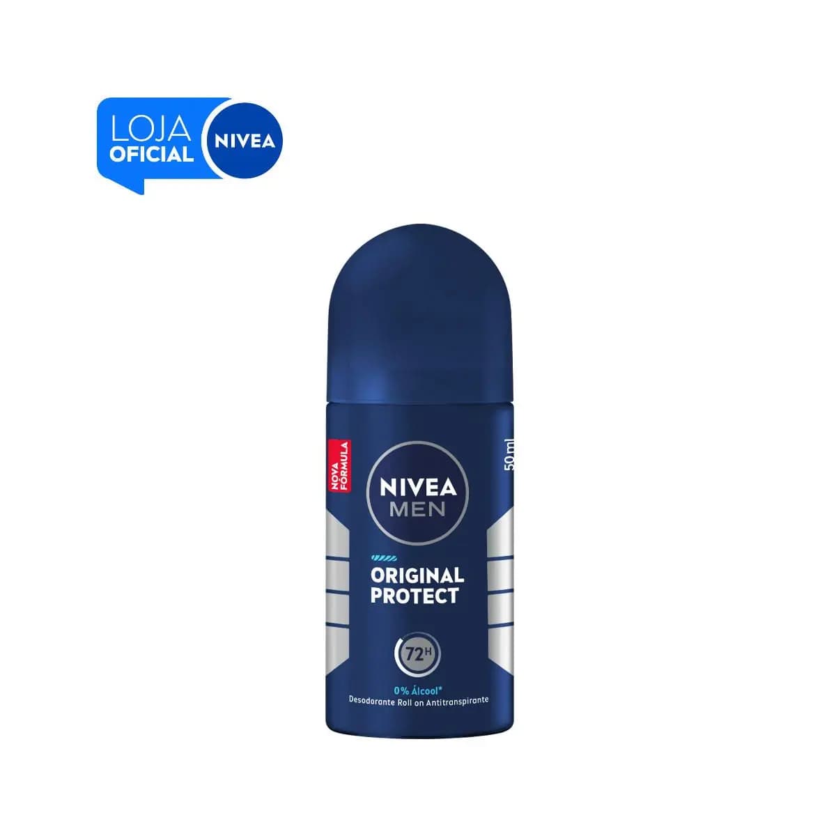 NIVEA MEN Desodorante Antitranspirante Roll On Original Protect 50ml