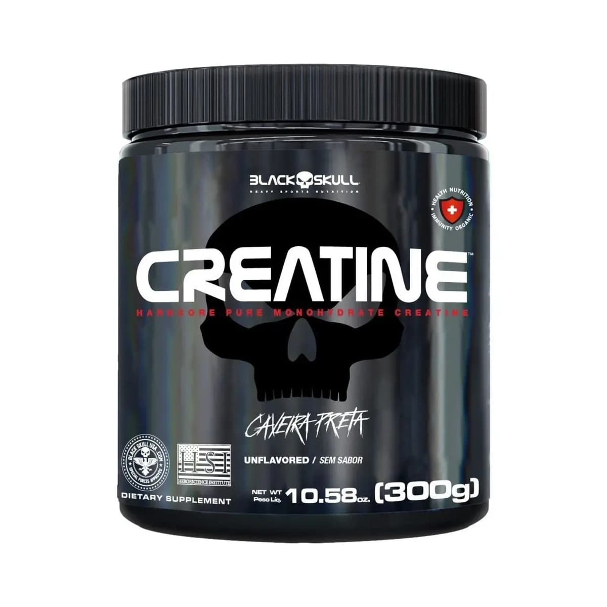Creatina Pura Black Skull 10.58Oz 300G