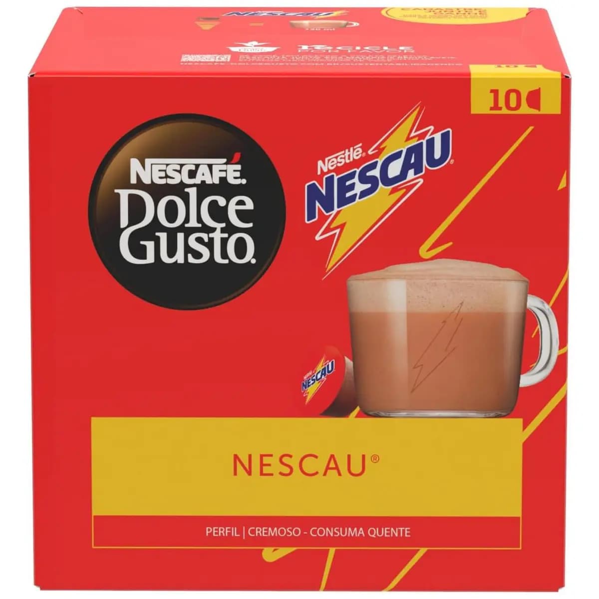 NESCAFEDLCGST Nescau 10Cap 3x170g N1 BR