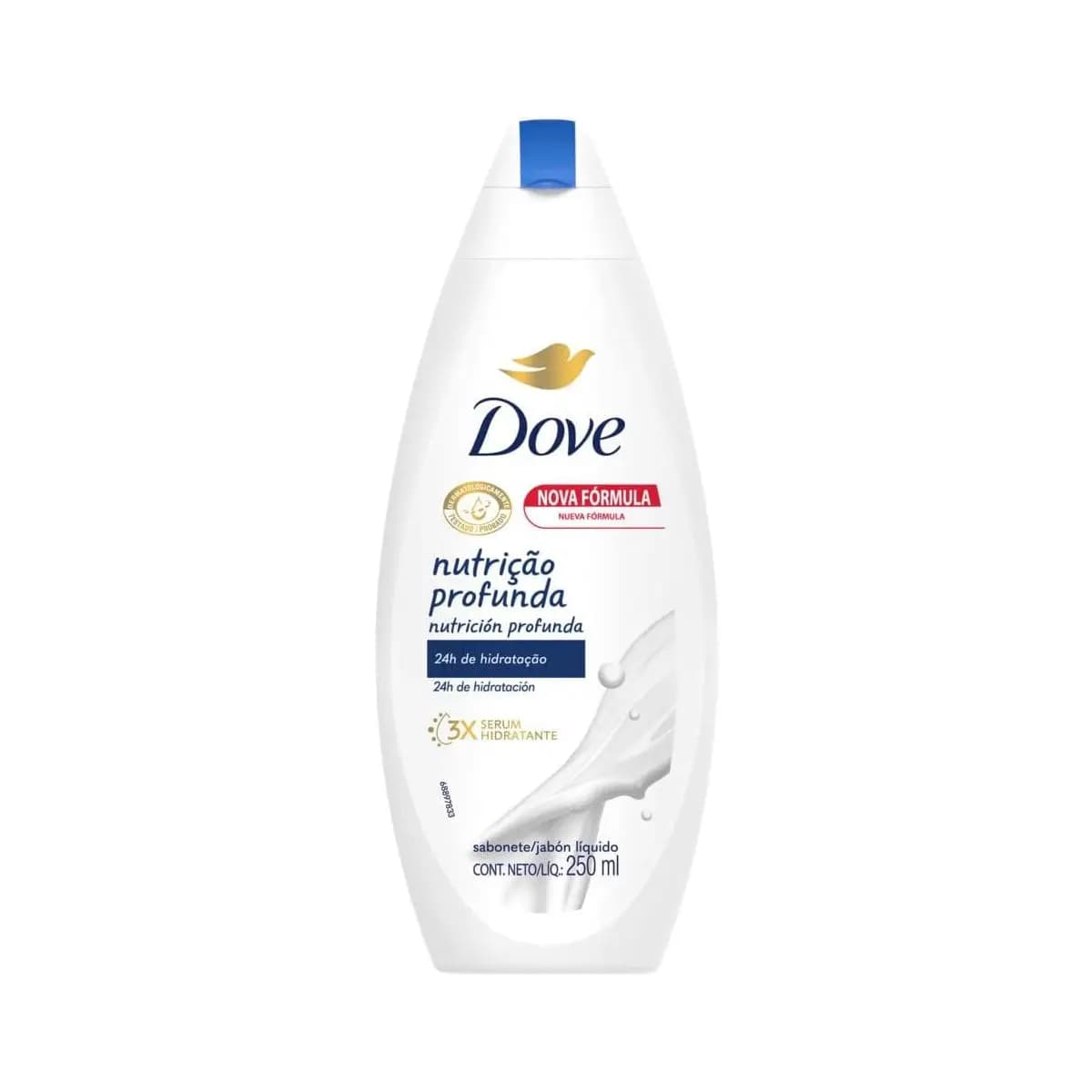Dove Sabonete Líquido Nutrição Profunda 250ml