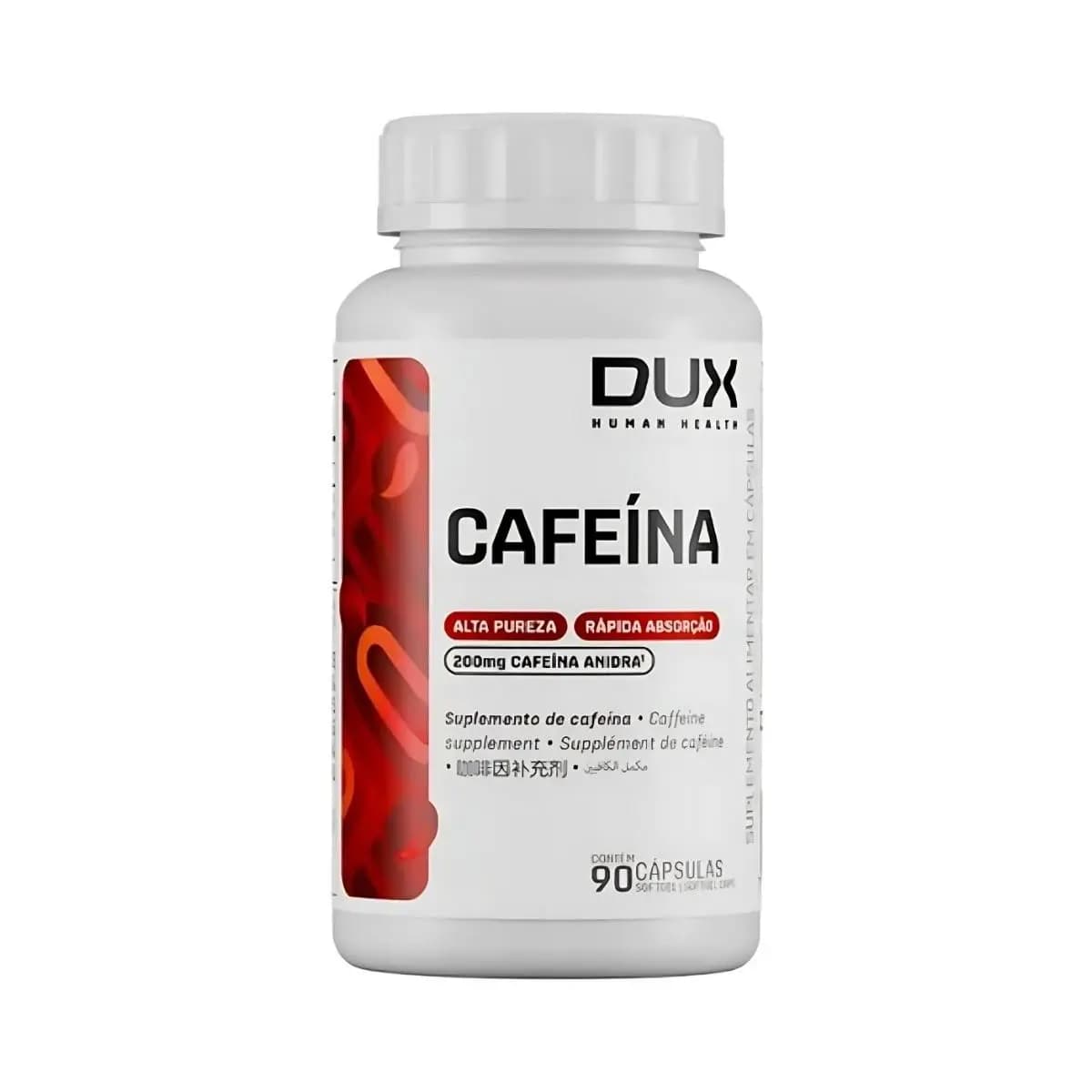 Cafeína Pote 90 Cápsulas Dux