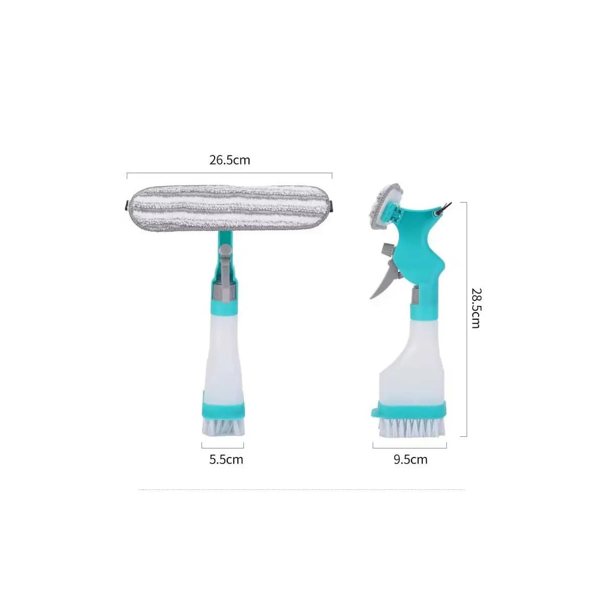 Rodo Spray Mop 4 Em1 Limpa Vidro Multiuso 250ml Vidro Janela - Bhz Store