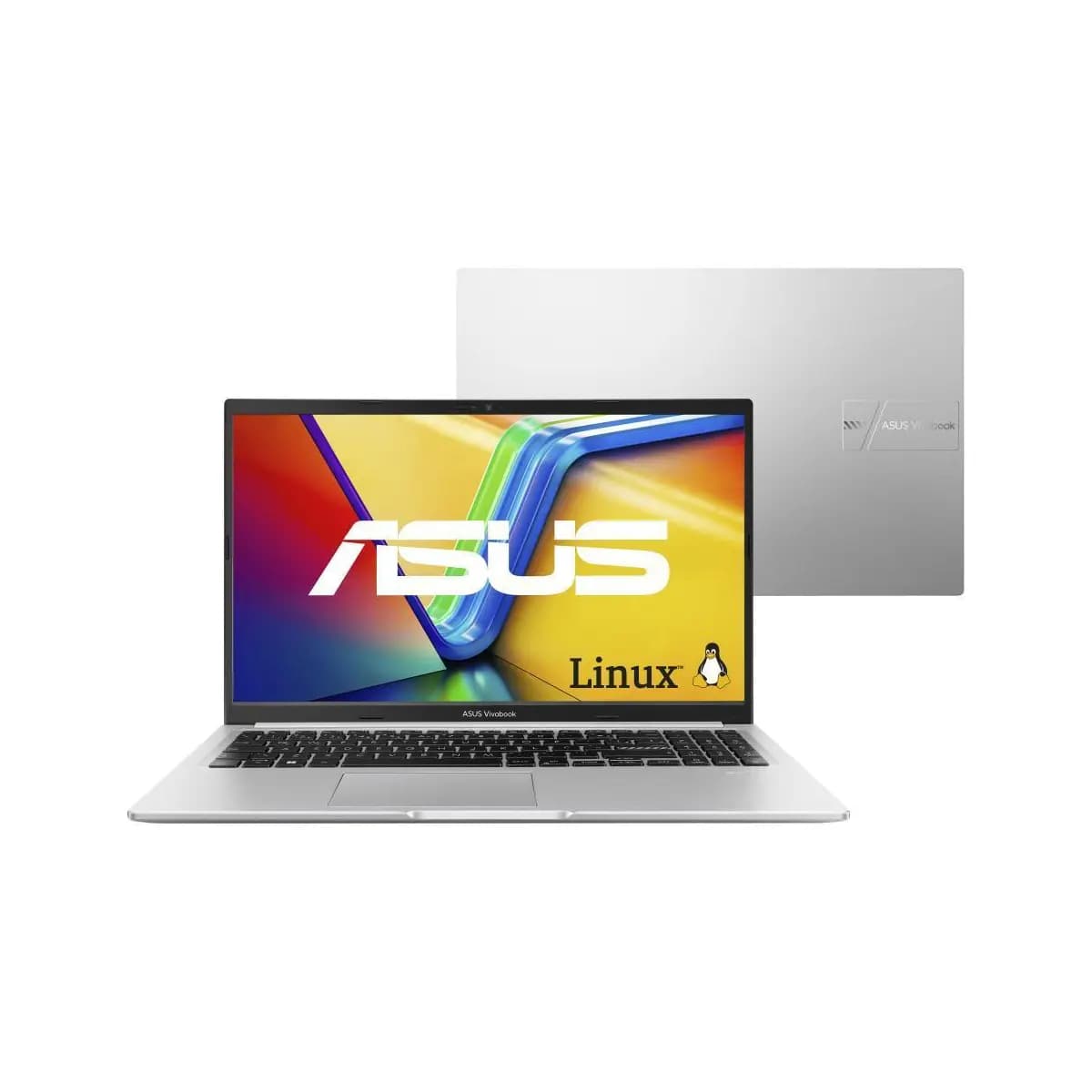 Notebook ASUS Vivobook 15 M1502YA AMD Ryzen 7 5825U 16GB Ram 512GB SSD Linux 15,6" FHD Silver NJ612