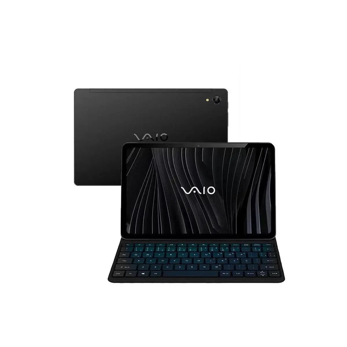 Tablet VAIO TL10 128GB 8GB RAM, 4G, Teclado Magnético, Tela 10.4” 2K PRETO
